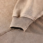 WAKE UP Oversized Snow Washed Hoodie