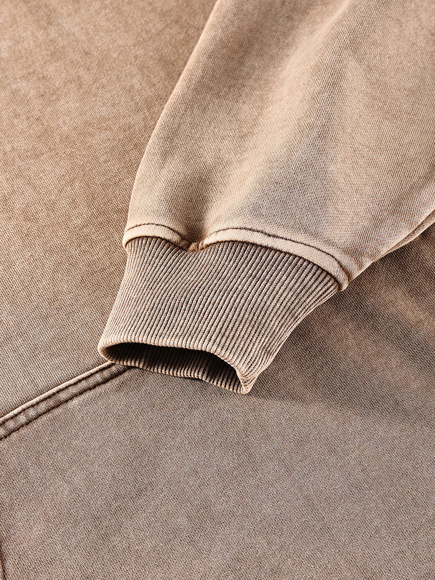 WAKE UP Oversized Snow Washed Hoodie