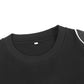 WAKE UP Contrast Piped Panel T-Shirt