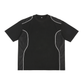 WAKE UP Contrast Piped Panel T-Shirt