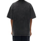 WAKE UP Snow Washed Oversized Cotton T-Shirt