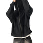 WAKE UP Fleeced Full-Zip Boxy Hoodie