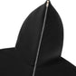 WAKE UP Fleeced Full-Zip Boxy Hoodie