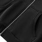 WAKE UP Fleeced Full-Zip Boxy Hoodie