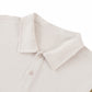 WAKE UP Contrast Panel Cotton Polo Shirt