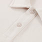 WAKE UP Contrast Panel Cotton Polo Shirt