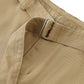WAKE UP Twisted-Seam Belted Curved-Blade Pants