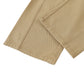 WAKE UP Twisted-Seam Belted Curved-Blade Pants