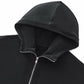WAKE UP Big Hood Half-Zip Fleece Hoodie