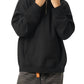 WAKE UP Big Hood Half-Zip Fleece Hoodie