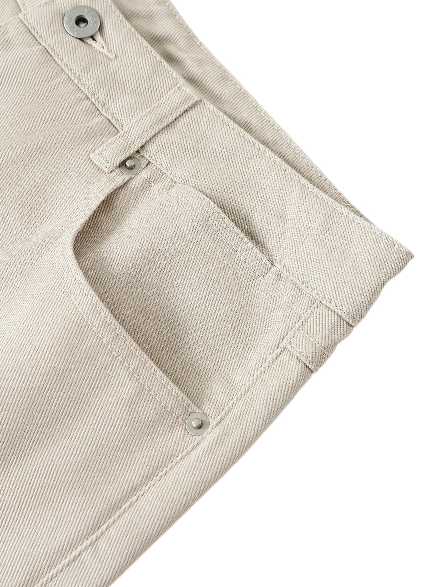 WAKE UP Heavyweight Cotton Straight-Leg Pants