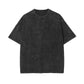 WAKE UP Snow Washed Oversized Cotton T-Shirt