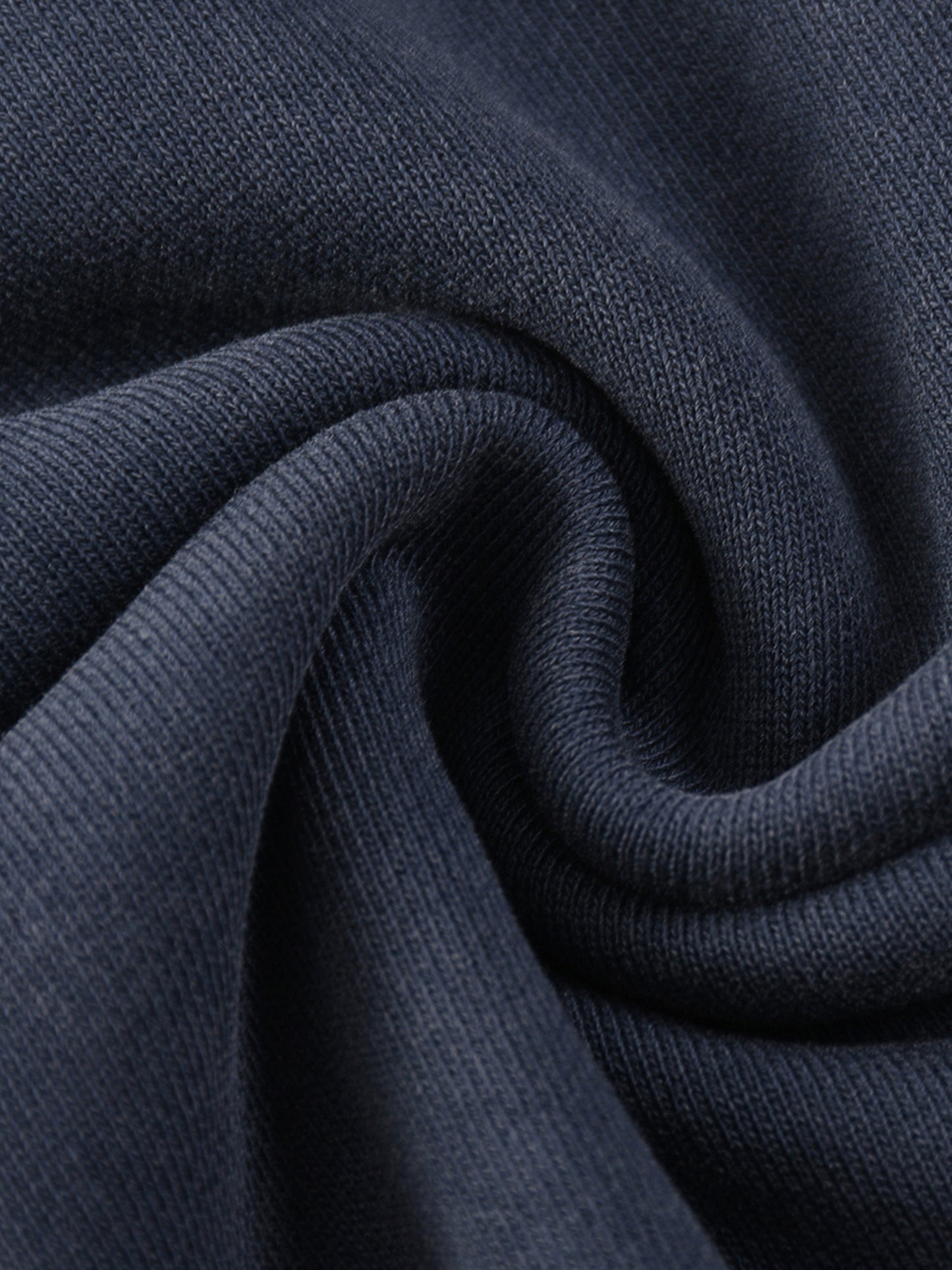 WAKE UP Snow Washed Contrast Tape Sweatshirt