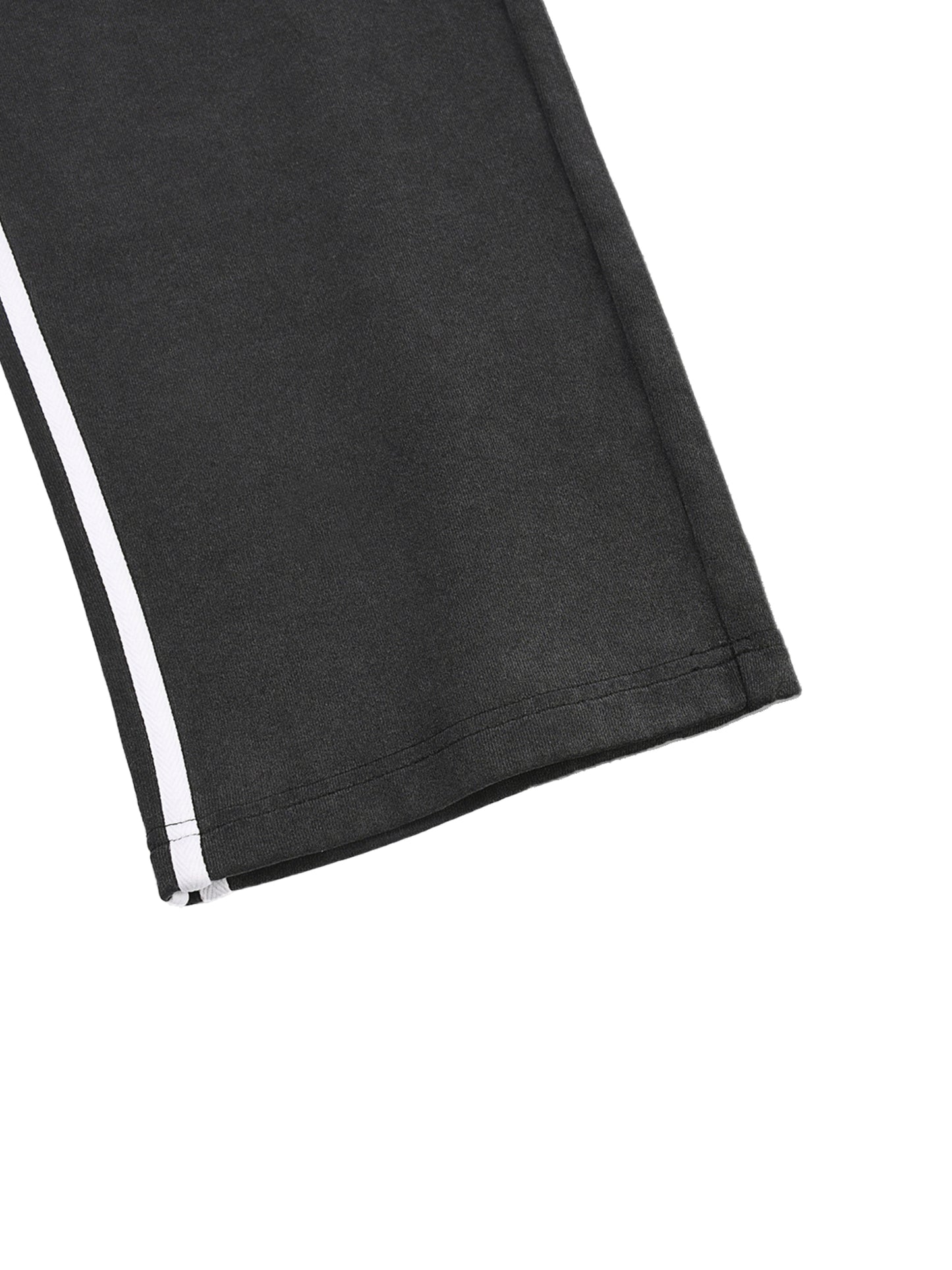 WAKE UP Snow Washed Contrast Tape Sweatpants