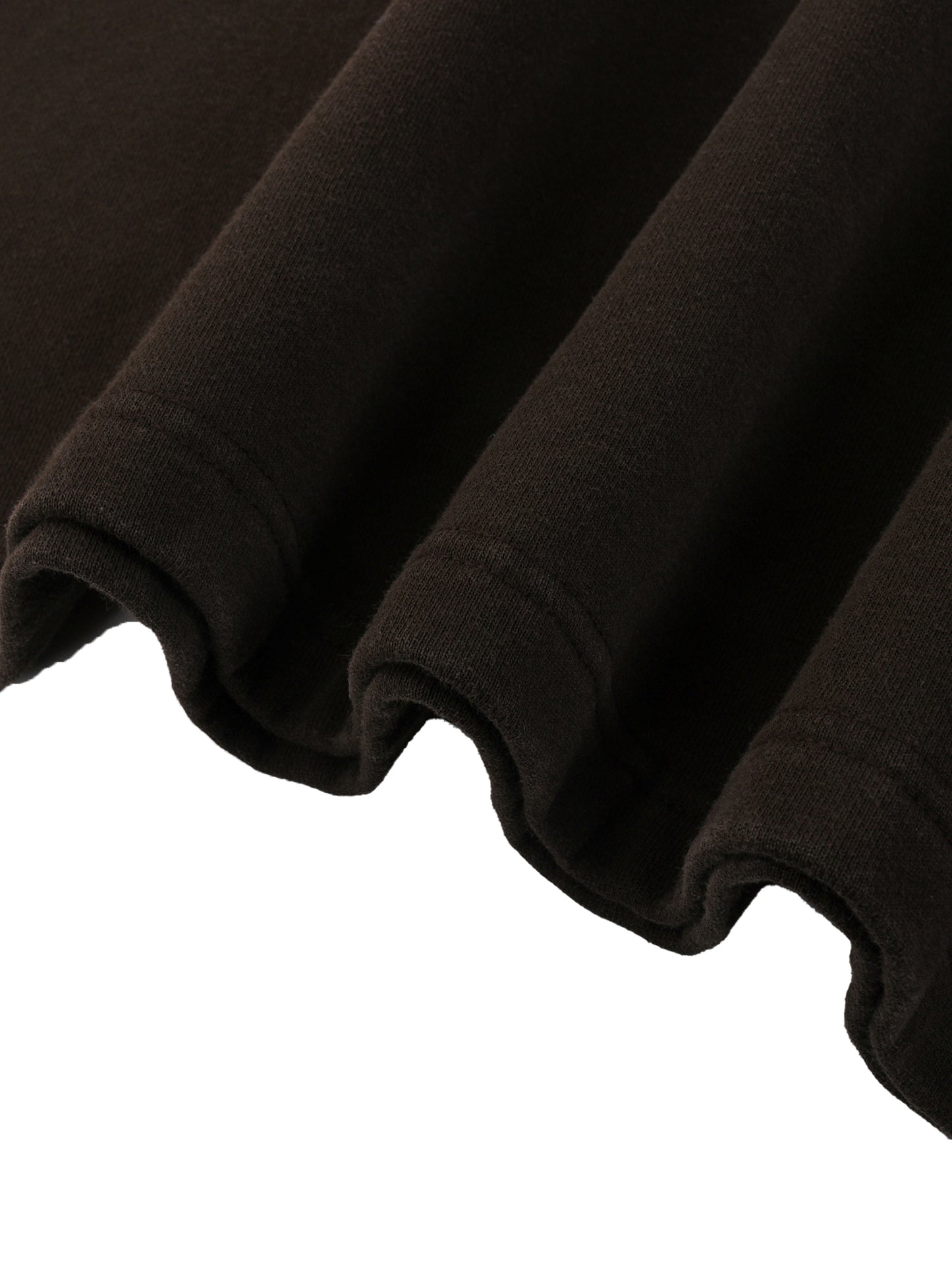 WAKE UP Sun Fade Raw Edge Quarter-Zip Sweatshirt