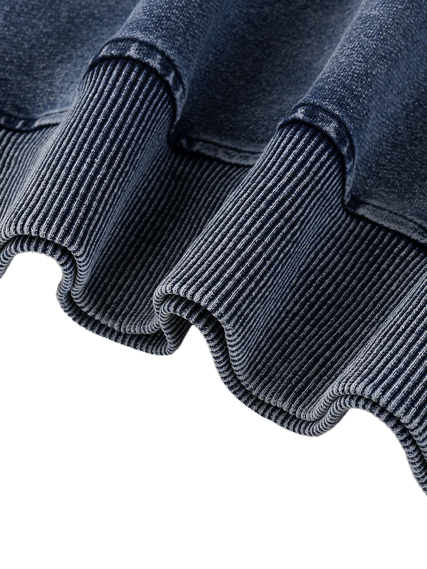 WAKE UP Snow Wash Oversized Crewneck Sweatshirt