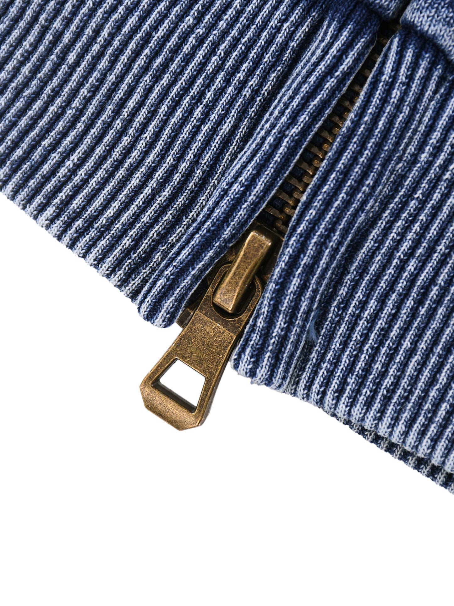 WAKE UP Snow Wash Oversized Zip-Up Hoodie