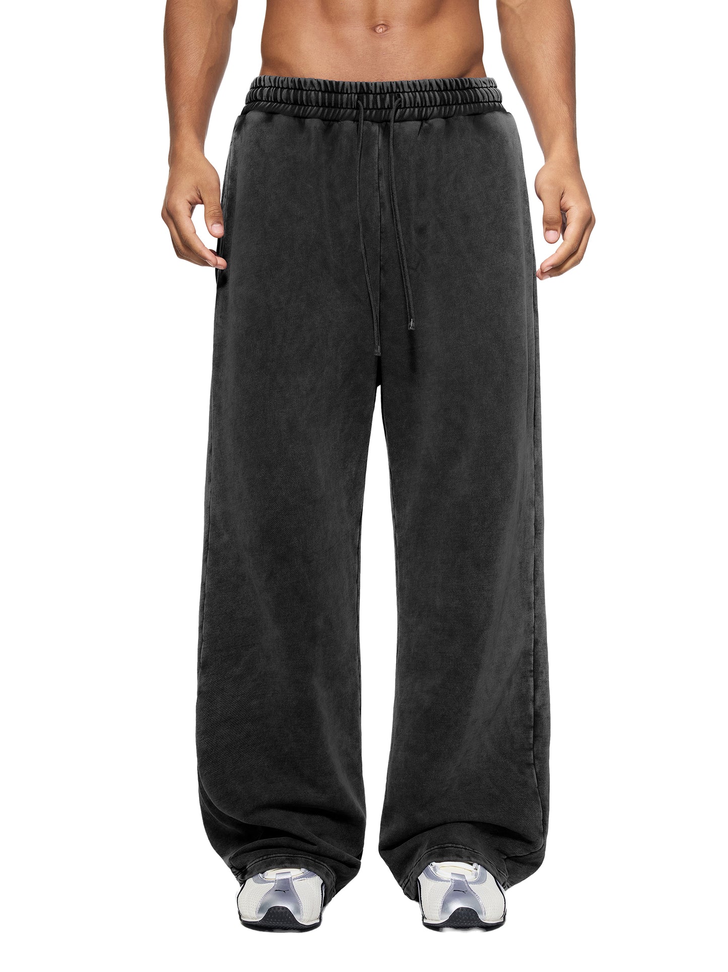 WAKE UP Snow Wash Heavyweight Sweatpants