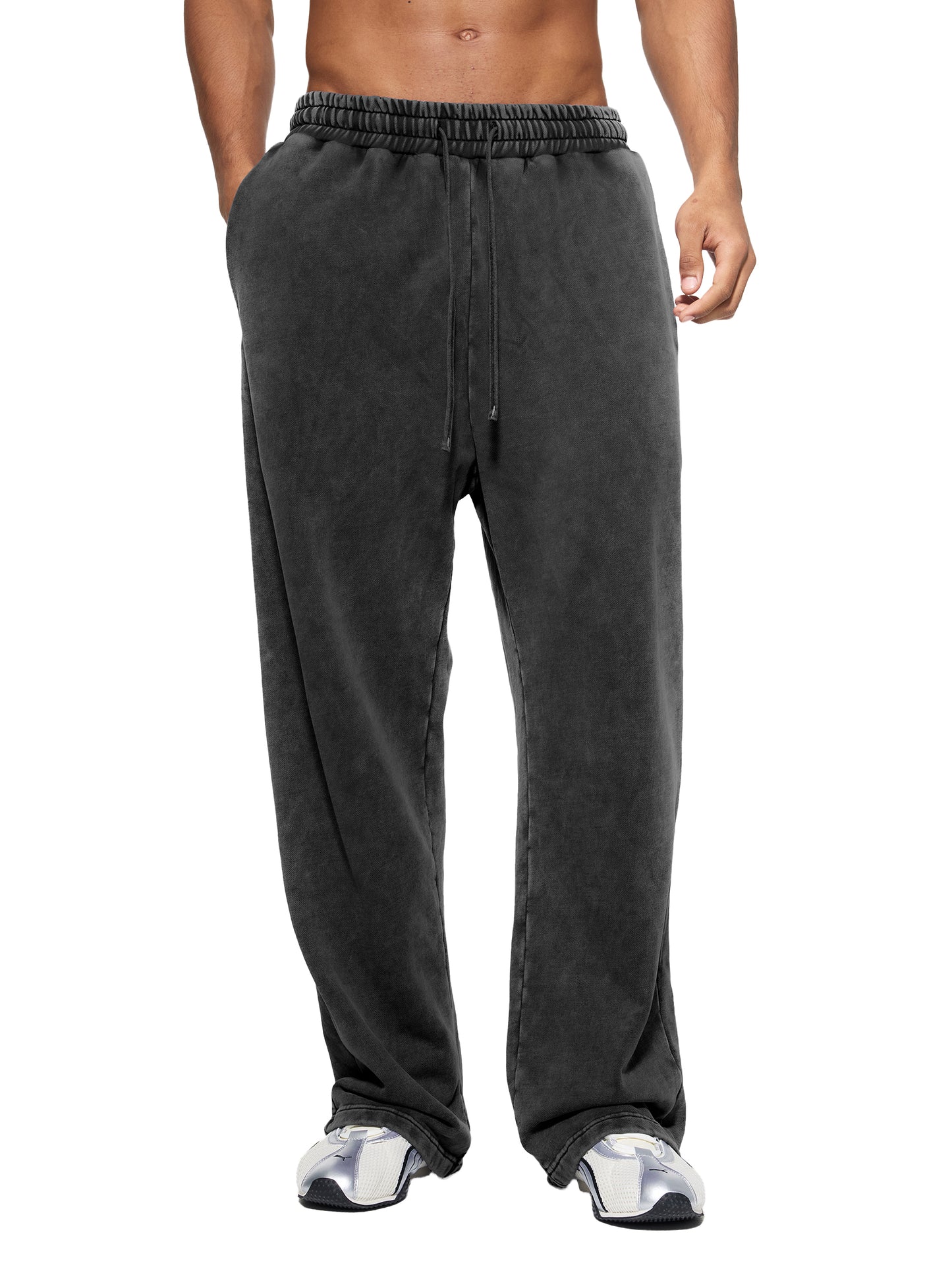 WAKE UP Snow Wash Heavyweight Sweatpants
