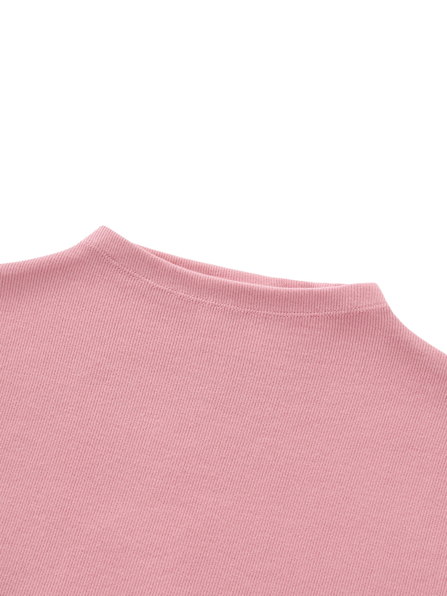 WAKE UP Essential Slim Fit Mock Neck T-Shirt