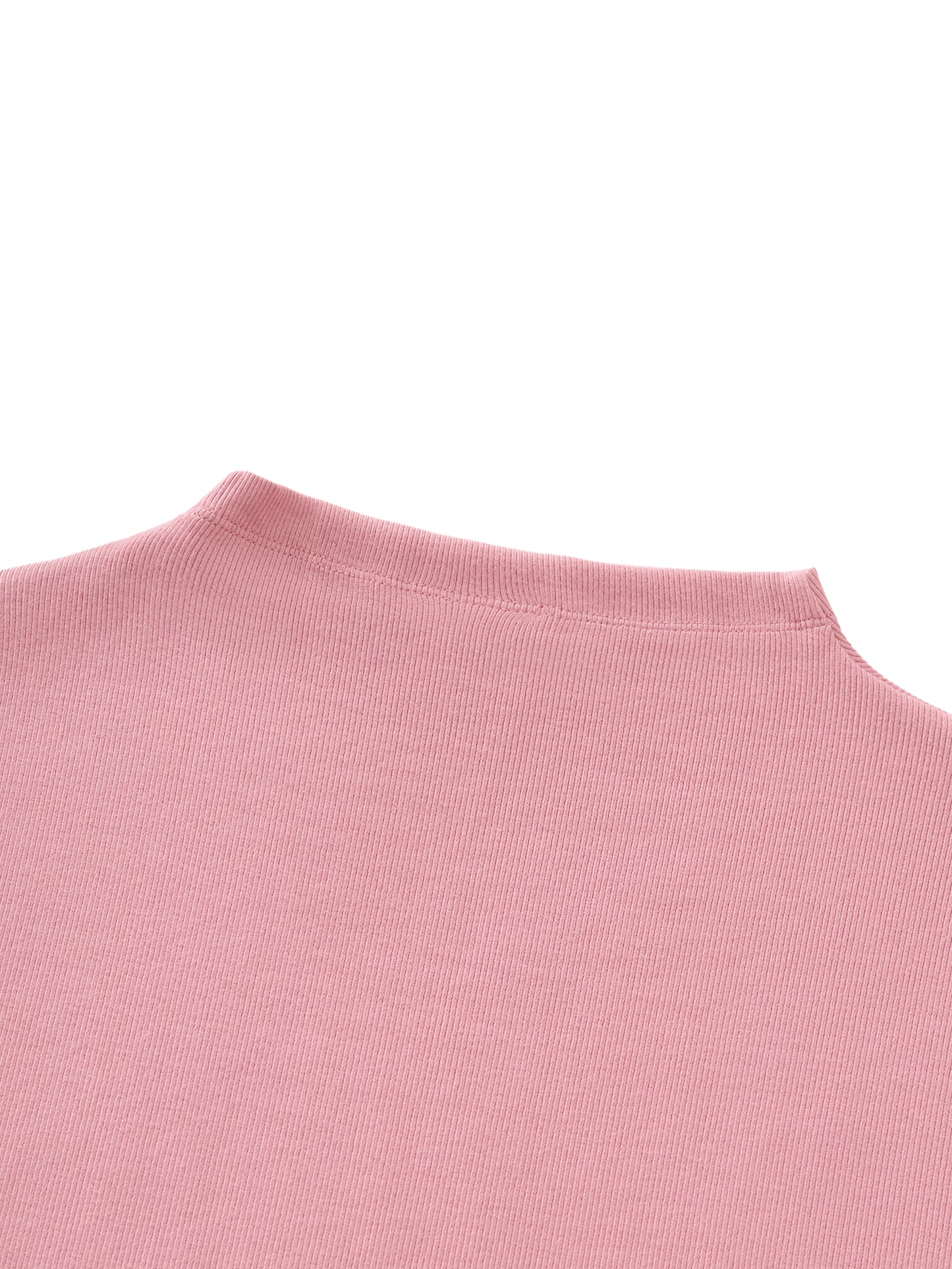 WAKE UP Essential Slim Fit Mock Neck T-Shirt