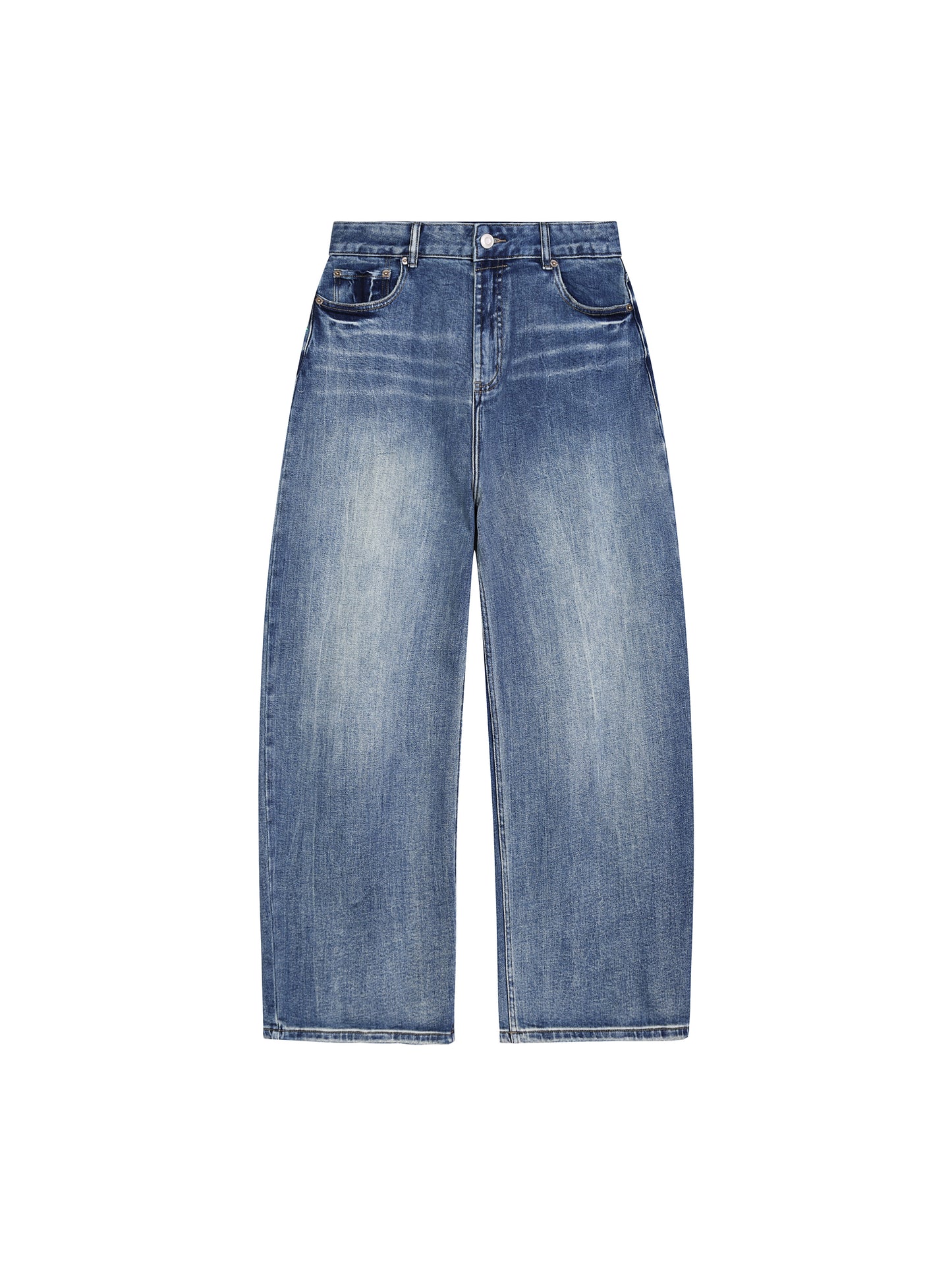 WAKE UP Sun Fade Heavyweight Denim Jeans