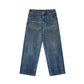 WAKE UP Vintage Wash Baggy Denim Jeans
