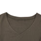 WAKE UP Tencel Slim Fit V-Neck T-Shirt