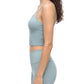 WAKE UP Spaghetti Strap Yoga Sports Bra