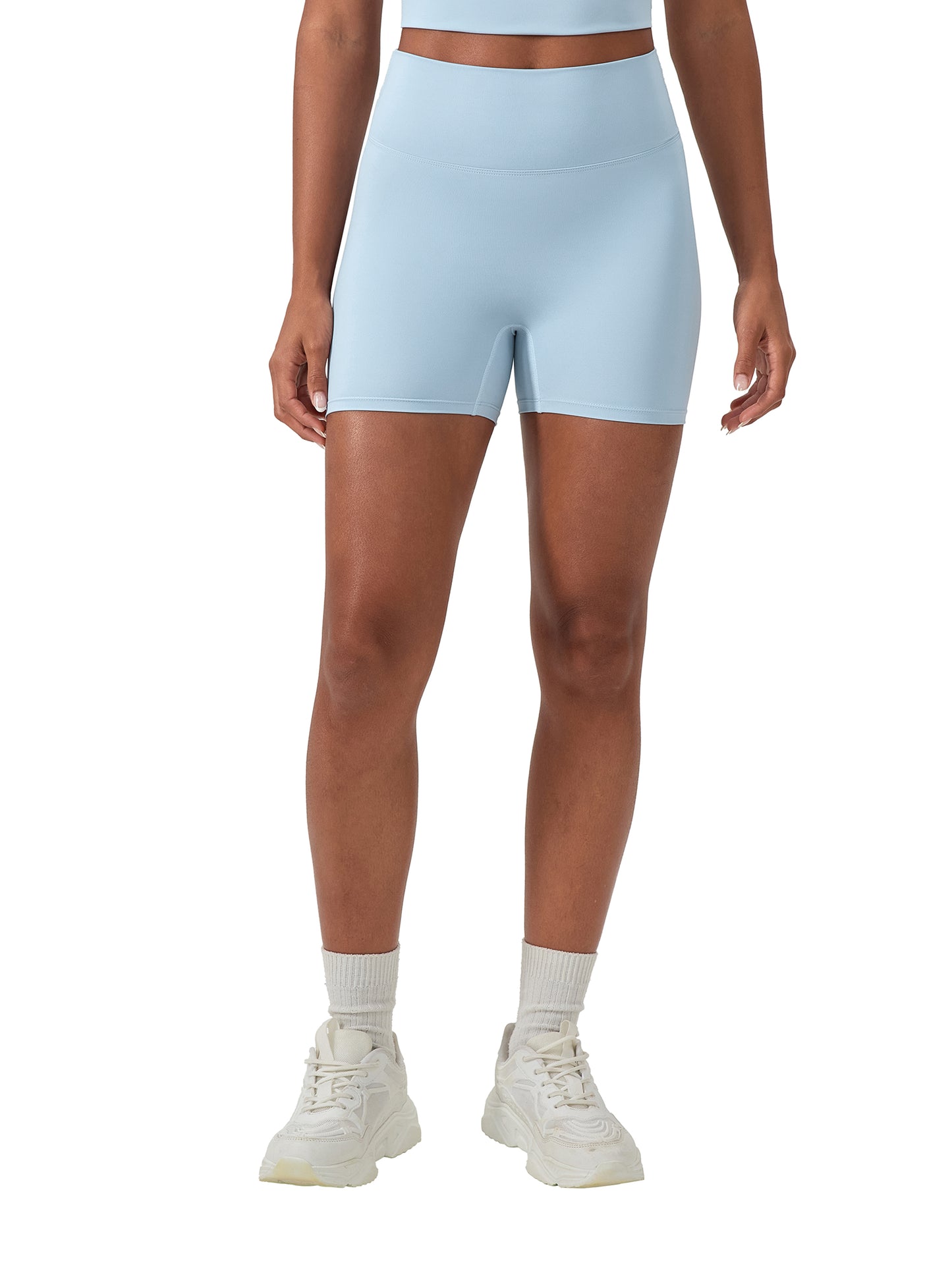 WAKE UP High-Waisted Blend Biker Shorts