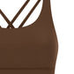WAKE UP Strappy Criss-Cross Sports Bra