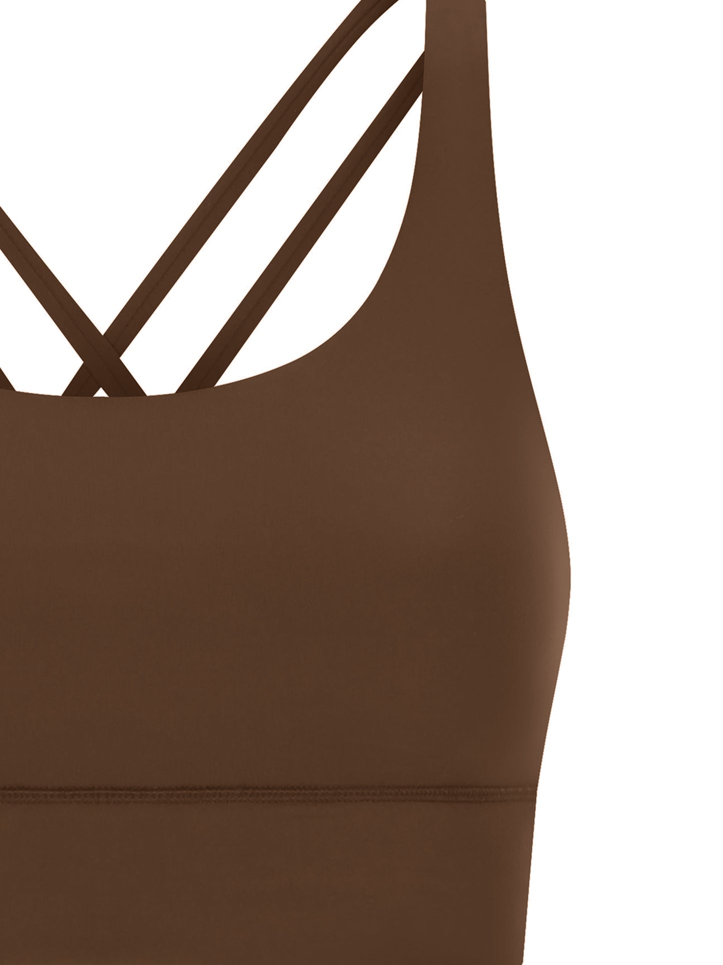 WAKE UP Strappy Criss-Cross Sports Bra