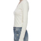 WAKE UP Women's Ruched Long Sleeve Crop T-Shirt