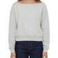 WAKE UP Women's Off-Shoulder Sweatshirt
