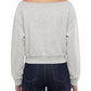 WAKE UP Women's Off-Shoulder Sweatshirt