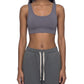 WAKE UP Women's Cropped Sports Bra