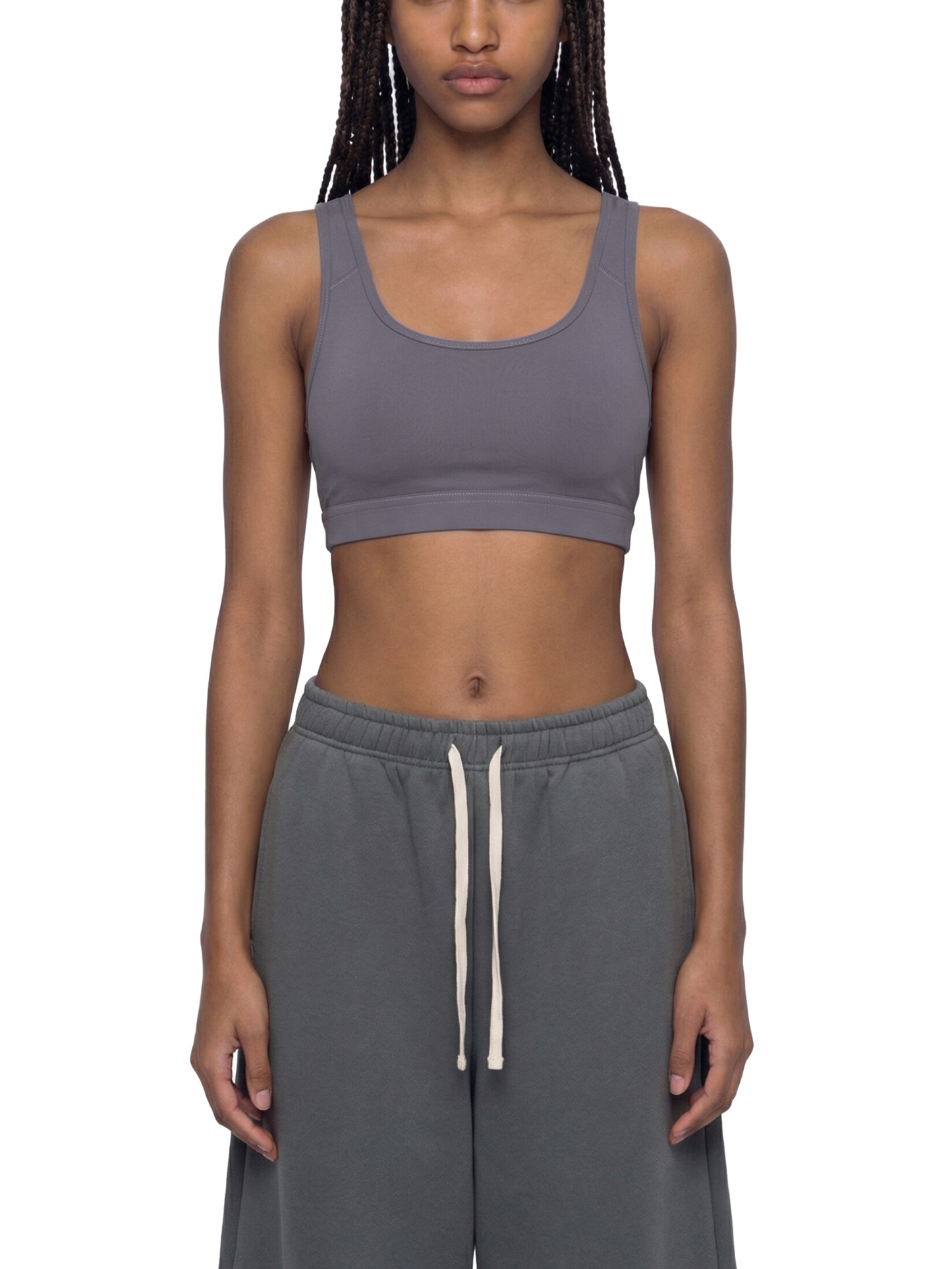 WAKE UP Women's Cropped Sports Bra