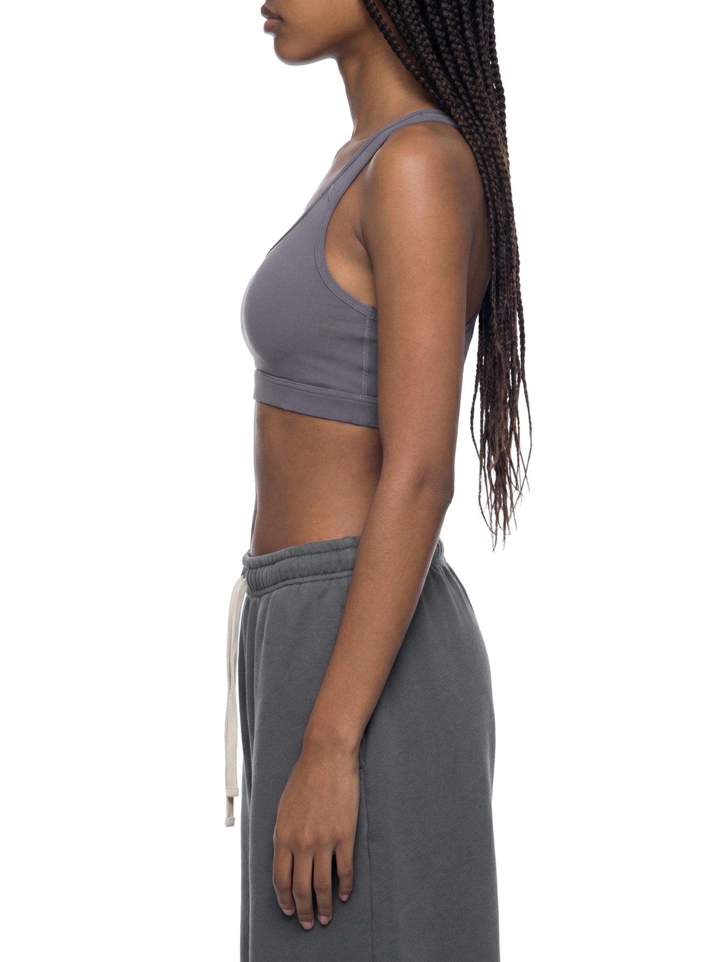 WAKE UP Women's Cropped Sports Bra