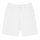 MNML WAKE UP Fleece Shorts (WHITE)