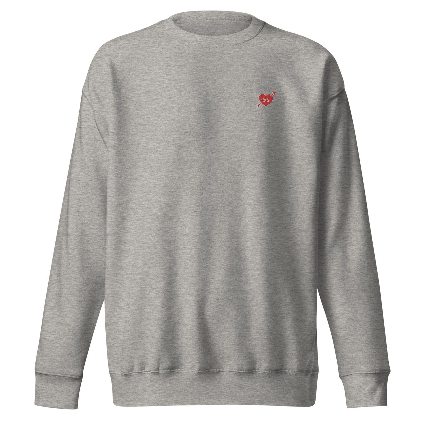 WAKE UP Valentine's Day Crewneck Sweatshirt (Logo)