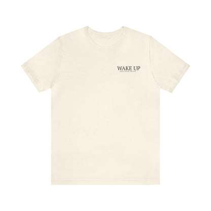 WAKE UP Camiseta de manga corta para hombre