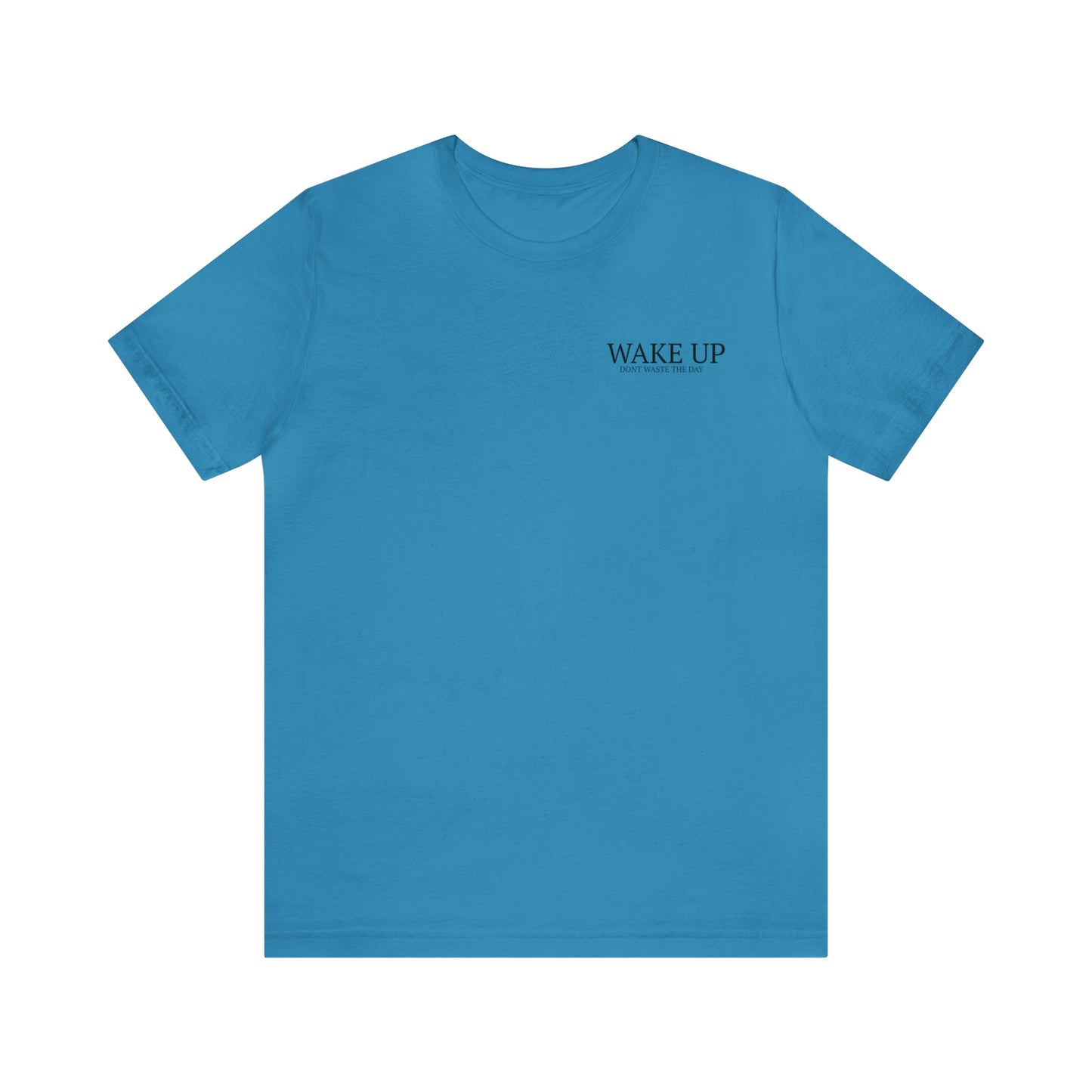 WAKE UP Mens Short Sleeve Tee