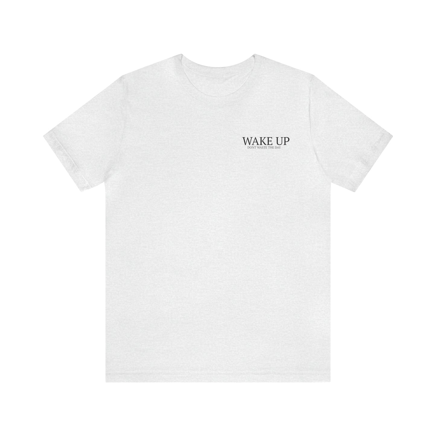 WAKE UP Mens Short Sleeve Tee